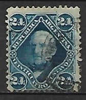 ARGENTINE   -   1877  .  Y&T N° 39 Oblitéré. - Used Stamps