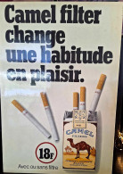 Cigarettes Camel Filters - Showcard - Objets Publicitaires