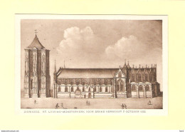 Zierikzee Tekening Lievens-Monsterkerk RY34632 - Zierikzee