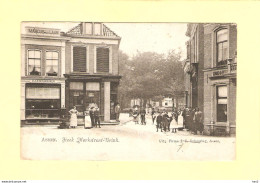 Assen Hoek Marktstraat Brink V.d.Laan 1903 RY36925 - Assen