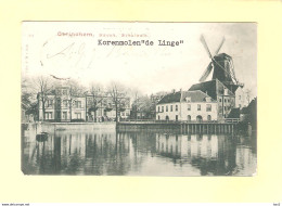 Gorinchem Haven Schutkolk Molen 1901 RY36658 - Gorinchem