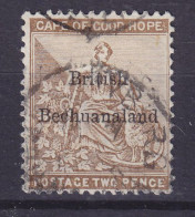 Bechuanaland 1885 Mi. 4, Cape Of Good Hope Overprinted 'British Bechuanaland', (o) (2 Scans) - 1885-1895 Crown Colony