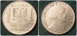 M_p> Regno Vitt Eman III° Colonia D'Albania 0,20 Lek 1939 XVIII Leggermente Magnetico - Albania