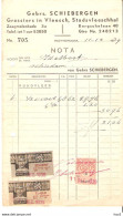 Rotterdam Briefhoofd Vleeshandel SchiebergenKE4662 - Revenue Stamps