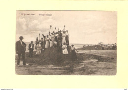 Wijk Aan Zee Mensen Spelen Strand Ca. 1912 RY38578 - Wijk Aan Zee