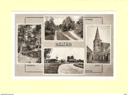 Holten 4-luik Natuur, Molen En Kerk RY40813 - Holten