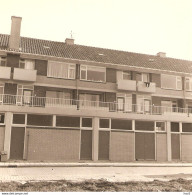 Gouda Pand Jamin Rijkestraat Achter1965 JAM855 - Gouda