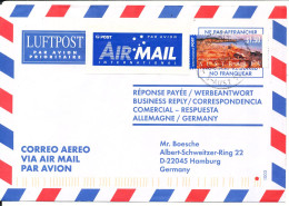 Australia Air Mail Cover Sent To Germany Moonta Bay Single Franked - Lettres & Documents