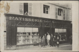 42 SAINT ETIENNE - Rue Beaubrun - Patisserie LOMBARD - CPA PHOTO RARE - Saint Etienne