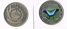 West Nusa Tenggara - 1 Dollar - Butterfly (2) - 2016 - Indonésie