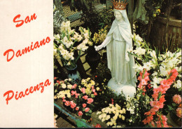 San Damiano - Frazione Di S. Giorgio Piacentino - Statua Della Madonna Delle Rose - Monumente