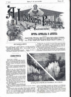 Foto Da Quinta Dos Duques De Palmela, Lumiar, Lisboa. Revista 'A Ilustração Portuguesa' Nº. 46 De 1885. Semanário De 8 P - Verzamelaars