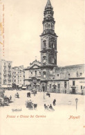 ITALIE - CAMPANIA - NAPOLI - Piazza E Chiesa Del Carmine - S A De Simone Edit - Carte Postale Ancienne - Napoli (Neapel)