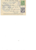 Tonga- Topic Volcanoes -Letter To California By Tin Can Mail 1938 - Tonga