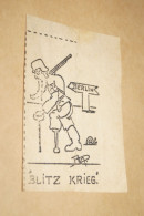 Document Propagande Allemande, Tract De Guerre 40-45,original D'époque,115 Mm. / 80 Mm. - 1939-45