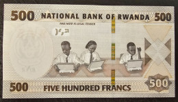 RWANDA- 500 FRANCS 2019. - Rwanda