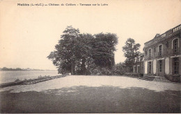 FRANCE - 41 - Muides - Château De Colliers - Terrasse Sur La Loire - Carte Postale Ancienne - Altri & Non Classificati