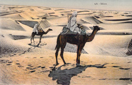 CPA - ALGERIE - Sahara - Nomades-  Folklore - CARTE POSTALE ANCIENNE - Other & Unclassified