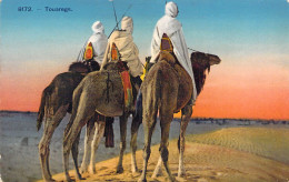 CPA - ALGERIE - TOUAREGS -  Folklore - CARTE POSTALE ANCIENNE - Altri & Non Classificati