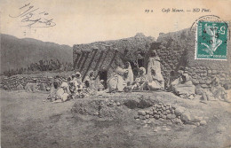 CPA - ALGERIE - Café Maure -  Folklore - CARTE POSTALE ANCIENNE - Altri & Non Classificati