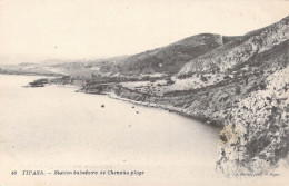 ALGERIE - Tipaza - Station Balnéaire De Chenoua Plage - Carte Postale Ancienne - Autres & Non Classés