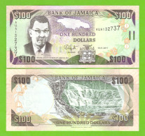 JAMAICA 100 DOLLARS 2011 P-84f  UNC - Jamaique