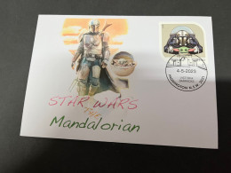 30-7-2023 (1 T 2) Australia - 2023 - Star War The Mandalorian - Stamp Issued 4-5-2023 - Storia Postale