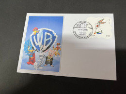 30-7-2023 (1 T 2) Australia - 2023 - Warner Brother Centenary - Stamp Issued 11-7-2023 - Covers & Documents