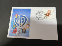 30-7-2023 (1 T 2) Australia - 2023 - Warner Brother Centenary - Stamp Issued 11-7-2023 - Briefe U. Dokumente