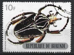 Burundi 1970. Scott #316 (U) Insects, Goliathus Goliathus - Oblitérés