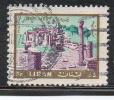 LIBANO LEBANON LIBAN 1966 BEIT-MERY TOURISM 5p USED USATO OBLITERE' - Lebanon