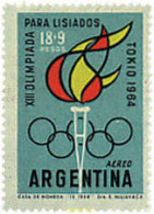 26428 MNH ARGENTINA 1964 13 JUEGOS PARALIMPICOS - Ongebruikt