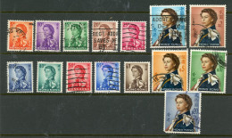 Hong  Kong USED 1962 Queen Elizabeth - Used Stamps