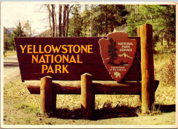 Yellowstone National Park Entrance Sign - USA Nationale Parken