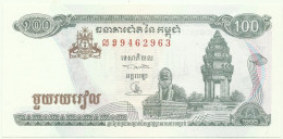 Cambodia - 100 Riels - 1995 - Pick: 41.a - Unc. - Sign. 16 - National Banque - Cambodge