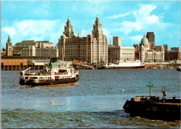 England Liverpool Mersey Ferry Heading For Pier Head - Liverpool