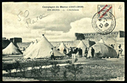 A64  MAROC CPA  CAMPAGNE DU MAROC 1907-08 , BERRECHID L' AMBULANCE - Colecciones Y Lotes