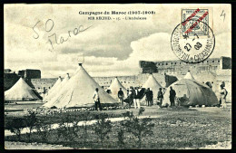 A64  MAROC CPA  CAMPAGNE DU MAROC 1907-08 , BERRECHID L' AMBULANCE - Collections & Lots