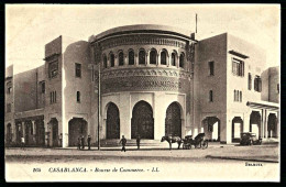 A64  MAROC CPA  CASABLANCA - BOURSE DE COMMERCE - Colecciones Y Lotes