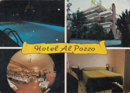 CARTOLINA  ZAGAROLO,ROMA,LAZIO-HOTEL RISTORANTE AL POZZO-SANTA APOLLARIA-STORIA,MEMORIA,BELLA ITALIA,NON VIAGGIATA - Cafes, Hotels & Restaurants