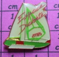 813F Pin's Pins / Beau Et Rare / SPORTS / VOILE VOLIER ESPACE DIABETE COURSE REGATE - Segeln