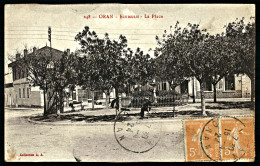 A64  ALGERIE  CPA ORAN - ECKMULH , LA PLACE - Collections & Lots