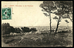 A64  ALGERIE  CPA ORAN - PANORAMA , VU DES PLANTEURS - Collections & Lots