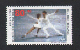 Allemagne - Germany - 1988 - Patinage - Ice Skating - Jeux Olympiques - Olympic Games - Neuf - Mint - Waffenschiessen