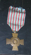 Croix Du Combattant - Ordonnance - République Française - France