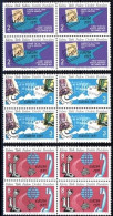 1979 - EUROPA - COMMUNICATIONS - TURKISH CYPRUS STAMPS - STAMPS - BLOCKS OF 4 - Usati