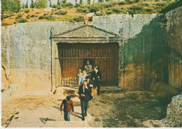 YB / ISRAËL.JUDAÏCA. Cpm 10x15 . JERUSALEM. The Sanhedrin Tombs . Burial Place (Edit. PALPHOT N°7018) - Israël