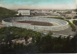 CARTOLINA  ROMA,LAZIO-LO STADIO OLIMPICO-STORIA,MEMORIA,CULTURA,RELIGIONE,IMPERO ROMANO,BELLA ITALIA,NON VIAGGIATA - Stadia & Sportstructuren