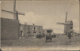 62 BOULOGNE SUR MER - Les Deux Moulins De La Colonne De La Grande Armée - TOP RARE - Boulogne Sur Mer