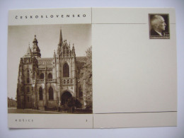 Czechoslovakia 1947 - CDV 87/5 - Kosice - Benes 1,20 Kcs - Postcards